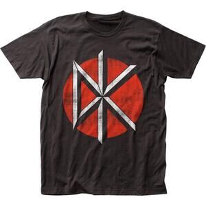 Dead Kennedys Distressed Logo Mens T Shirt Bk Dk21